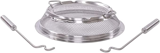 Solo Stove Ranger Shield Stainless Steel Fire Pit Spark Protector Screen Mesh Protective Spark Screen for Backyard and Outdoor Fire Pits Stops Hot Embers