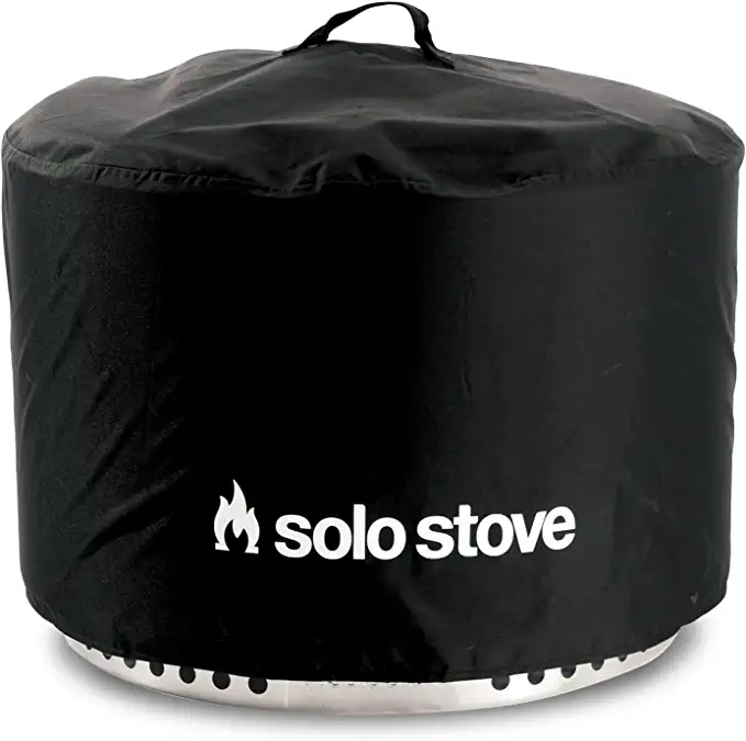 Solo Stove Yukon Shelter, Protective Fire Pit Cover for Round Fire Pits, Weather resilient, Great Fire Pit Accessories for Camping and Outdoors, Black