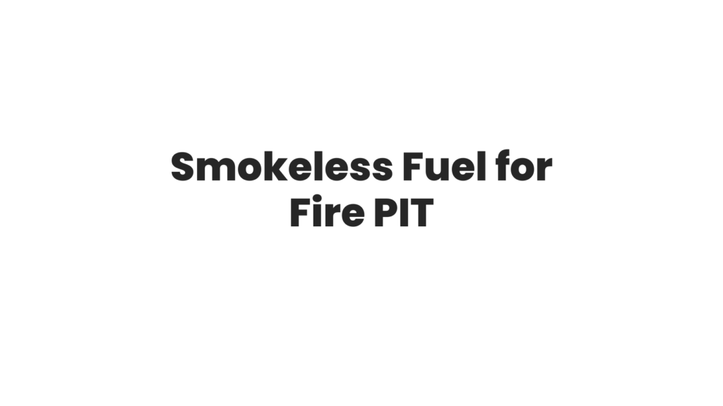 What is The Best Smokeless Fuel for Fire Pit UK Solo Stove UK