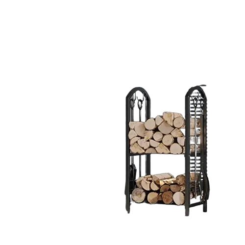 Fire Beauty Fireplace Firewood Log Rack