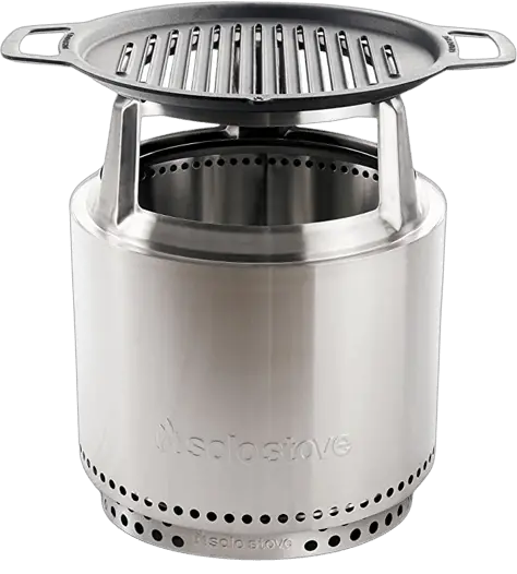 Solo Stove Bonfire Cast Iron Grill Cooking Bundle 2.0
