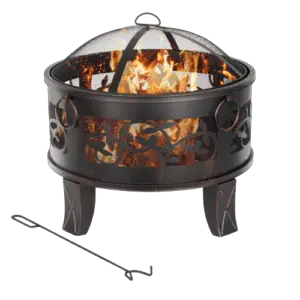 LIVIVO Fire Pit