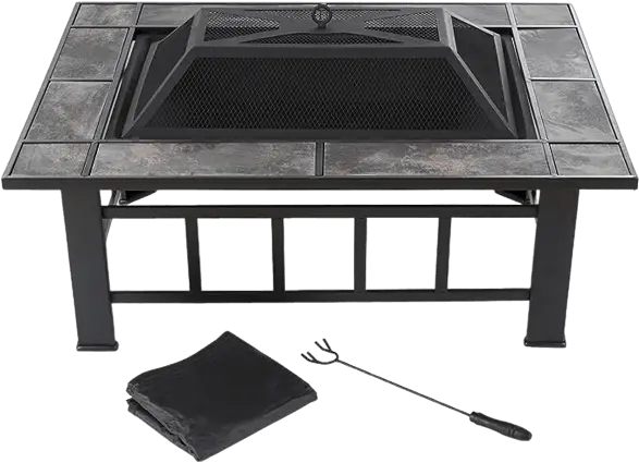 Pure Garden Fire Pit Set
