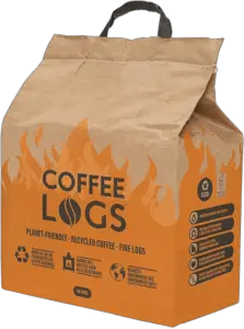 Bio-bean Coffee Logs - Eco-Friendly Fire Logs