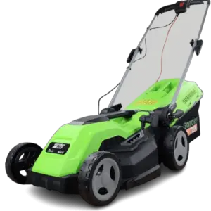 GardenTek 15 38cm Corded Electric 1600w230v Roller Mulching Lawn Mower