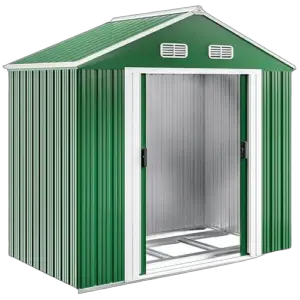 GARDEBRUK® XL Metal Tool Shed 6x4 Ft 3.1m³